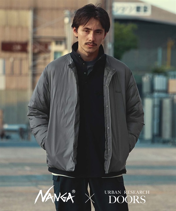【別注】NANGA / INNER DOWN JACKET 無領內搭羽絨外套