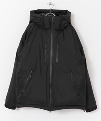 【別注】NANGA / AURORA-TEX® DOWN PARKA 防水連帽羽絨外套(黑色-M-BLACK)