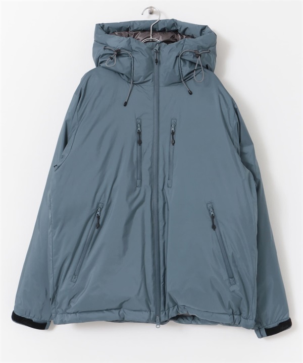 【別注】NANGA / AURORA-TEX® DOWN PARKA 防水連帽羽絨外套(藍色-M-其他藍色)