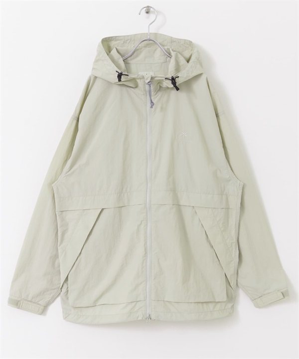 【別注】Snow Peak / 尼龍連帽外套(象牙白-L-IVORY)