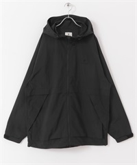 【別注】Snow Peak / 尼龍連帽外套(黑色-M-BLACK)