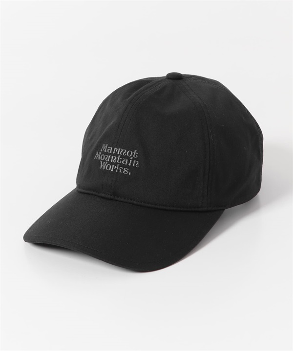 【別注】Marmot / MMW 六分割棒球帽(黑色-one-BLACK)