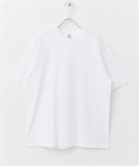 【別注】Hanes / BEEFY-T合身短袖T恤(白色-M-WHITE)