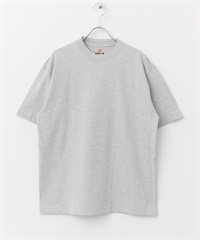 【別注】Hanes / BEEFY-T合身短袖T恤(灰色-M-GRAY)