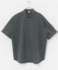 【別注】Marmot / DOTAIR 短袖襯衫(炭灰色-M-CHARCOAL GRAY)