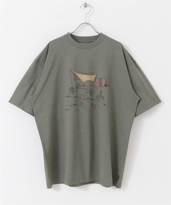 【別注】Snow Peak / WaterActive T恤(橄欖綠-M-OLIVE)