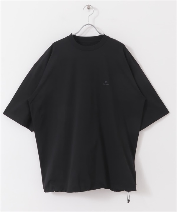 【別注】Snow Peak / WaterActive 抽繩T恤(黑色-M-BLACK)