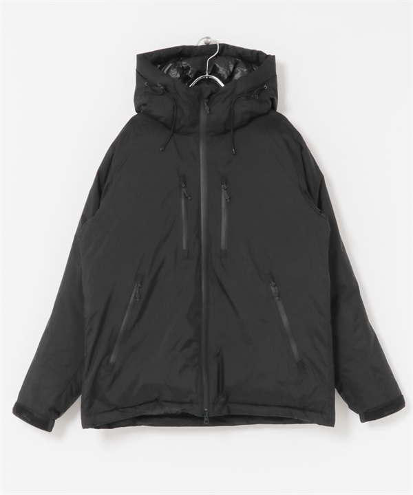 【別注】NANGA / AURORA-TEX® DOWN JACKET 連帽羽絨外套(黑色-M-BLACK)