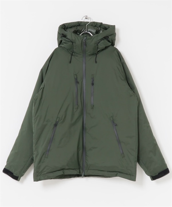 【別注】NANGA / AURORA-TEX® DOWN JACKET 連帽羽絨外套(卡其綠色-M-KHAKI)