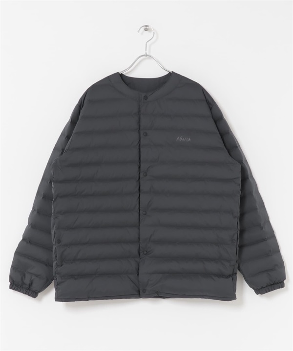 【別注】NANGA / 雙面穿羽絨外套(炭灰色-M-CHARCOAL GRAY)