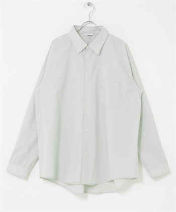 TC府綢標準領襯衫(綠色格紋-L-其他膚色)