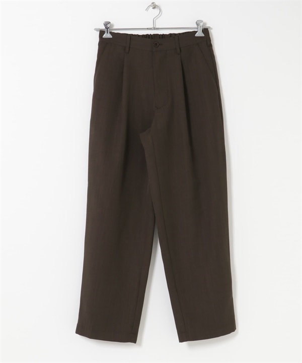 CEOα極乾爽寬褲(棕色-M-BROWN)