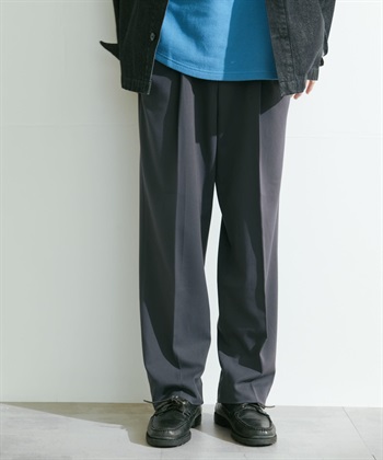 『UR TECH完聲 』雙褶寬褲