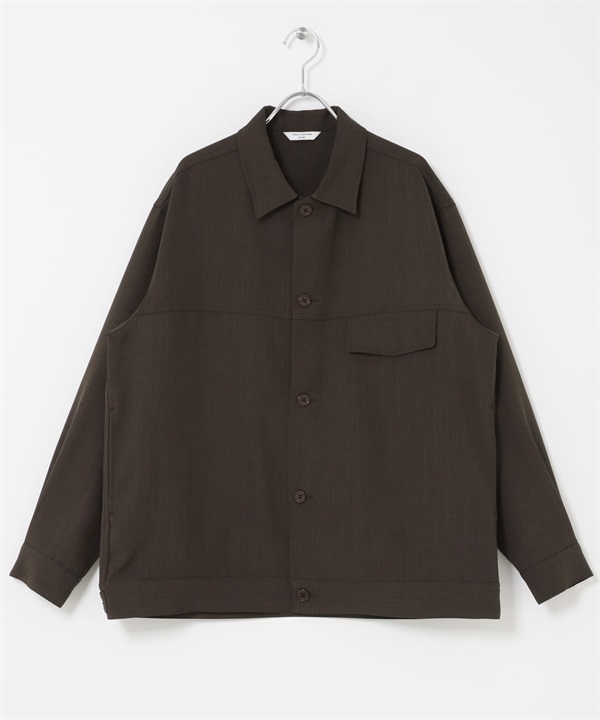 CEOα極乾爽卡車司機夾克(棕色-M-BROWN)