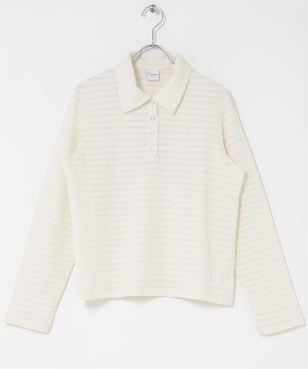 鏤空蕾絲襯衫(米色-FREE-OFF WHITE)