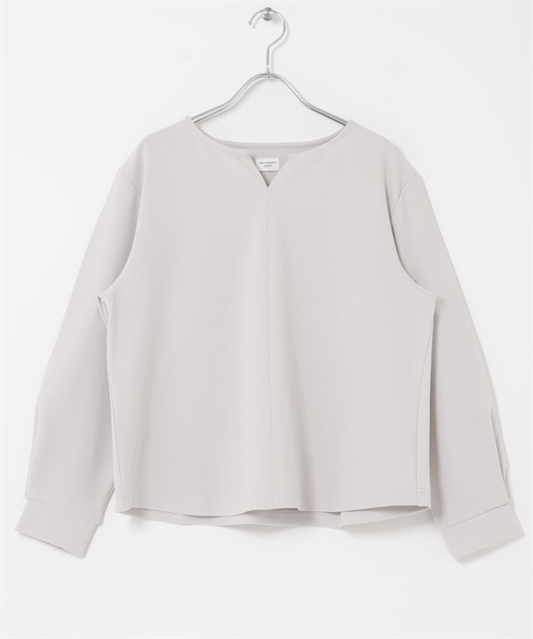 UR TECH V字領緣套衫(象牙白-FREE-IVORY)