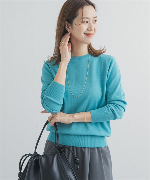 有機棉圓領套衫