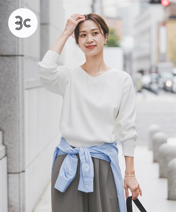 『UR TECH Renew Knit 』V領套衫