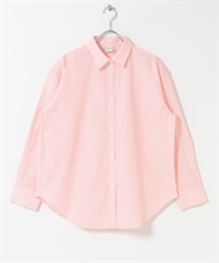 UR TECH 標準領寬版襯衫(粉紅色-FREE-PINK)