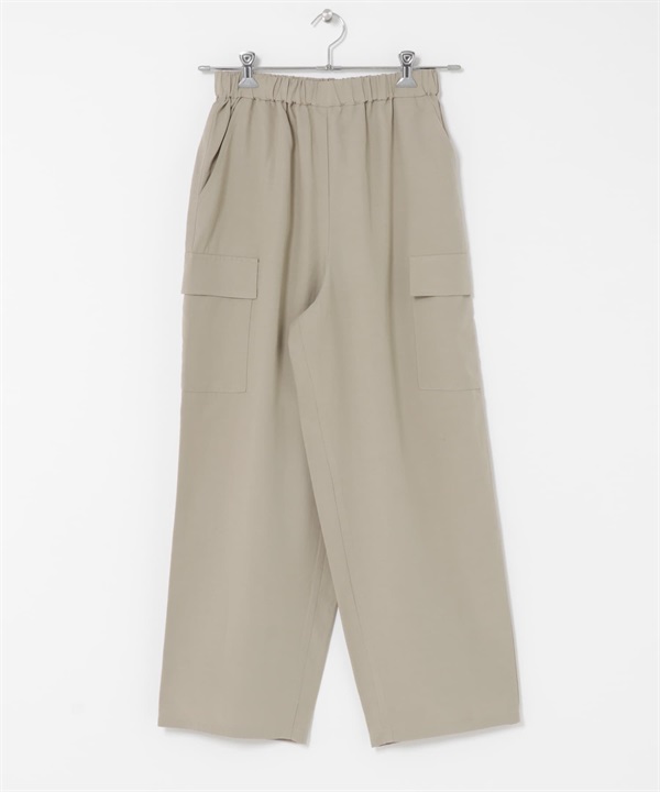 混麻料輕便工作褲(灰膚色-S-其他膚色)