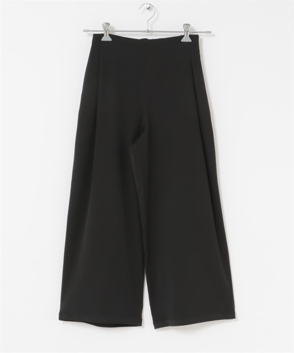 『UR TECH完聲 』九分寬褲(黑色-S-BLACK)