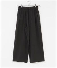 『UR TECH完聲 』打褶碎褶寬褲(黑色-S-BLACK)