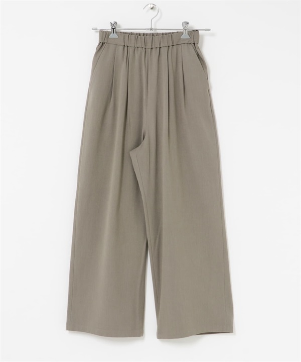 『UR TECH完聲 』打褶碎褶寬褲(灰膚色-S-其他灰色)