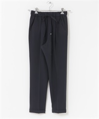 彈性錐形輕便長褲(藏青色-S-NAVY)