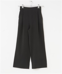 『UR TECH完聲 』正面打褶輕便長褲(黑色-S-BLACK)