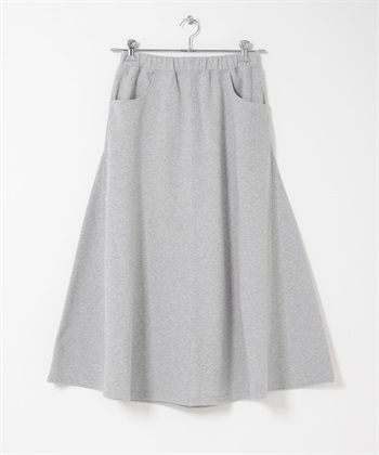 輕量空氣層針織裙(淺灰色-FREE-GRAY)