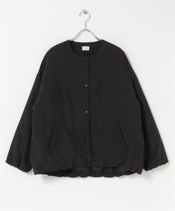 【熱銷追加】UR TECH 防潑水可收納填充夾克(黑色-FREE-BLACK)