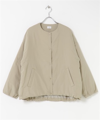 【熱銷追加】UR TECH 防潑水可收納填充夾克(灰膚色-FREE-其他膚色)