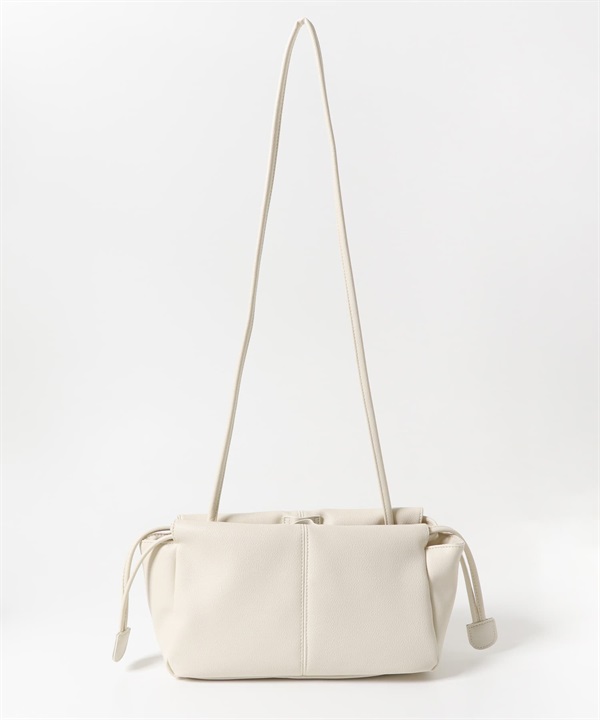 2WAY束口肩背包(象牙白-one-IVORY)