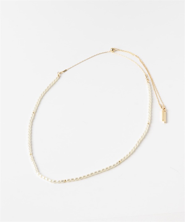 滑動式珍珠項鍊(珍珠-one-其他白色)