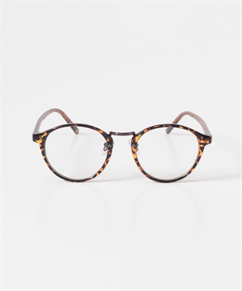 波士頓造型眼鏡(棕色-one-BROWN)