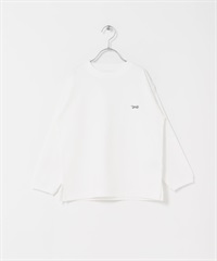 【親子裝】【別注】PENNEYS / THE FOX刺繡長袖T恤(KIDS)(白色-120(115-125)-WHITE)