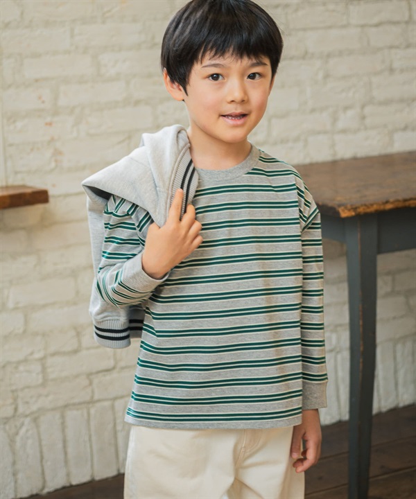 多彩橫紋套衫(KIDS)