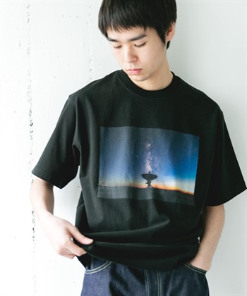 NATURE 相片印花短袖T恤