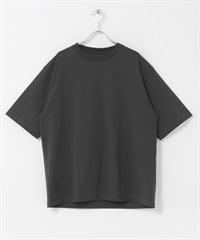 Quick Dry涼感添紗短袖T恤(炭灰色-M-CHARCOAL GRAY)