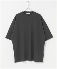 強撚圓領短袖T恤(炭灰色-M-CHARCOAL GRAY)