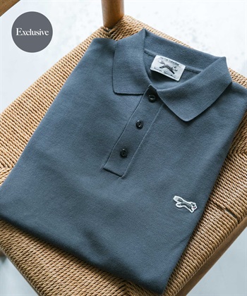 【別注】PENNEYS / THE FOX刺繡細針織POLO衫