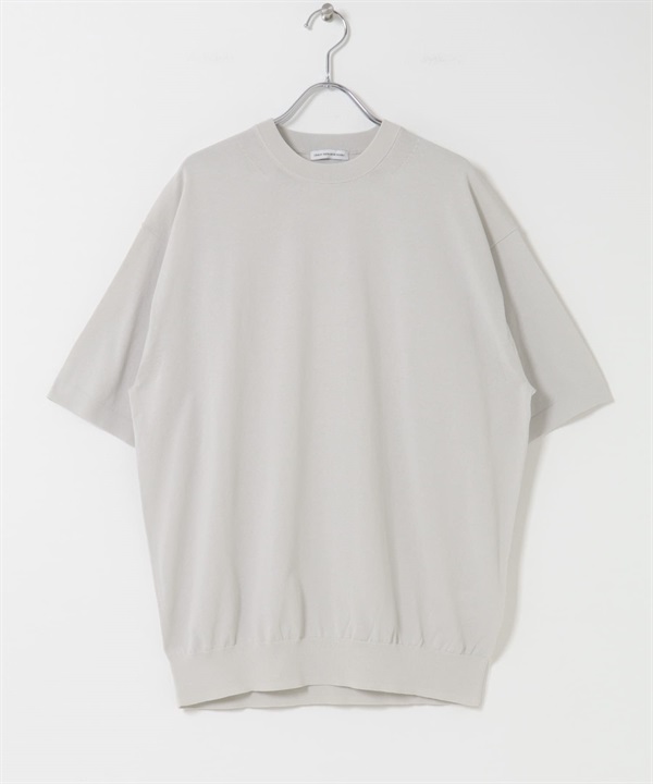 UR TECH Summer Share 圓領針織衫(灰膚色-M-其他灰色)