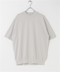 UR TECH Summer Share 圓領針織衫(灰膚色-M-其他灰色)