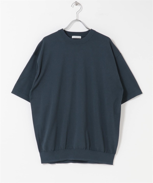 UR TECH Summer Share 圓領針織衫(藏青色-M-NAVY)