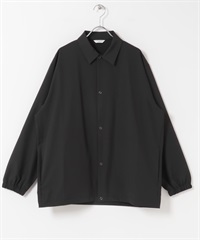 UR TECH Summer Share 長袖襯衫開襟衫(黑色-M-BLACK)