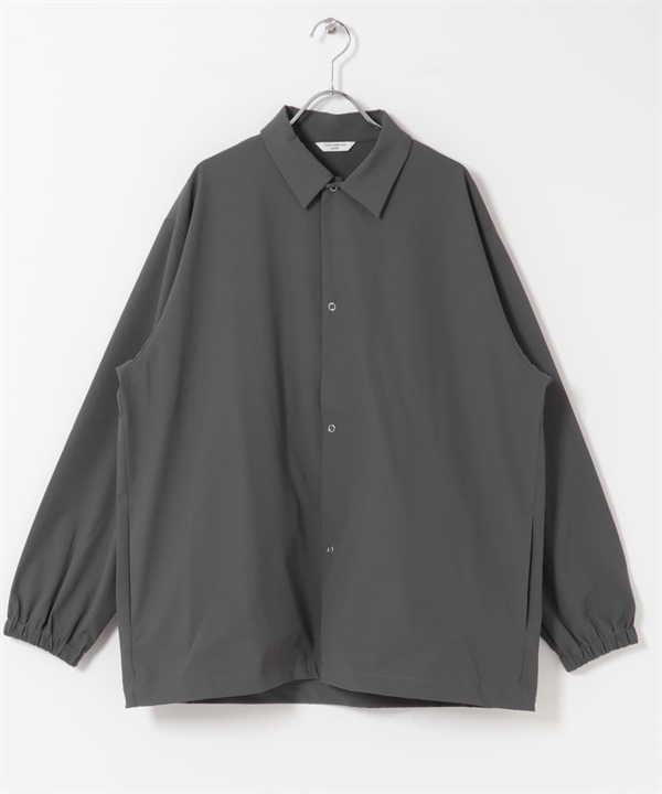 UR TECH Summer Share 長袖襯衫開襟衫(灰色-M-GRAY)