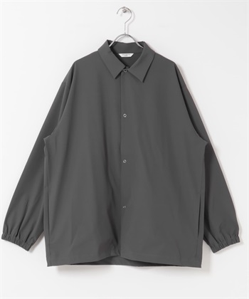 UR TECH Summer Share 長袖襯衫開襟衫(灰色-M-GRAY)