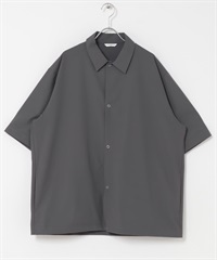 UR TECH Summer Share 短袖襯衫開襟衫(灰色-M-GRAY)