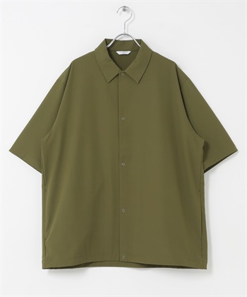 UR TECH Summer Share 短袖襯衫外套(卡其綠-M-KHAKI)