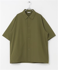 UR TECH Summer Share 短袖襯衫外套(卡其綠-M-KHAKI)